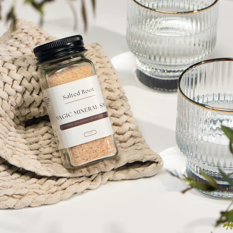 Magic Mineral Salt: Daily Electrolyte Mineral Blend for Women's Wellness & Energy Support - Salted Root 